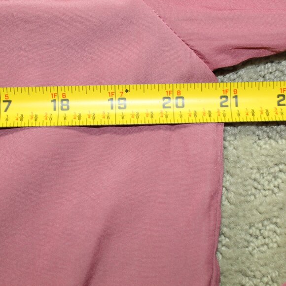 Republic Clothing Women's Small Mauve Peasant Blouse - Picture 4 of 4